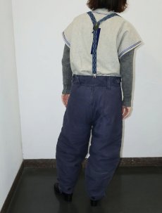 画像3: 50's ROYAL NAVY "SUBMARINE" ARCTIC TROUSERS SIZE 2A (3)