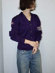 画像1: 50's Kandel アワードニットカーディガン (1)