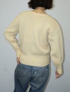 画像2: 60's Abercrombie & Fitch ウールニットセーター (2)