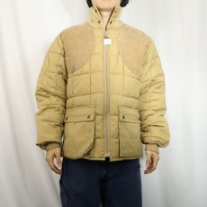 画像2: 80's 10X USA製 中綿入り キルティングジャケット XL (2)