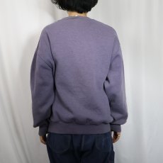 画像3: 90's RUSSELL ATHLETIC USA製 前V 無地スウェット L (3)