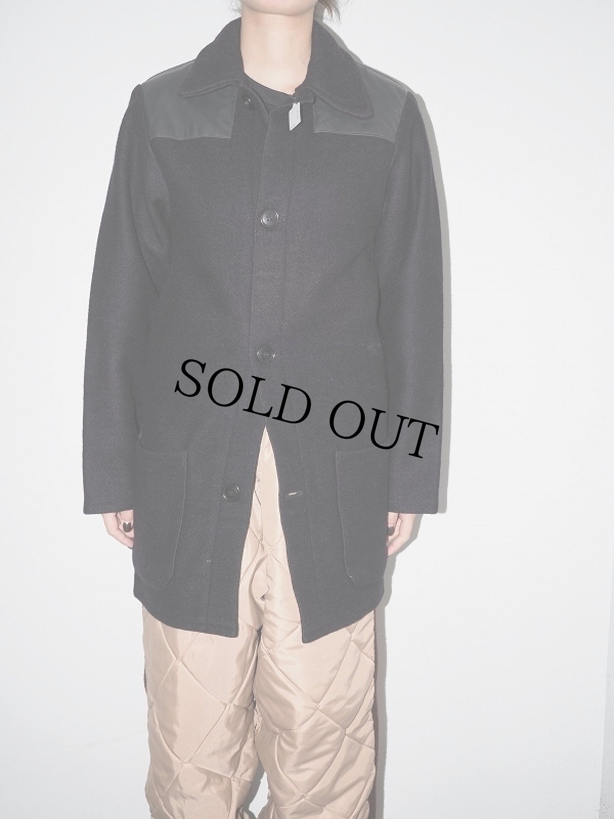 画像2: 70's ENGLAND製 ドンキージャケット BLACK S (2)