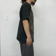 画像4: 【SALE】 90's CANADA製 スカルデザイン 大判プリントTシャツ XL (4)