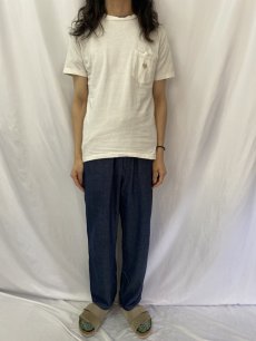 画像2: 80〜90's BANANA REPUBLIC "TRAVEL&SAFARI CLOTHING" タイガープリントTシャツ M (2)