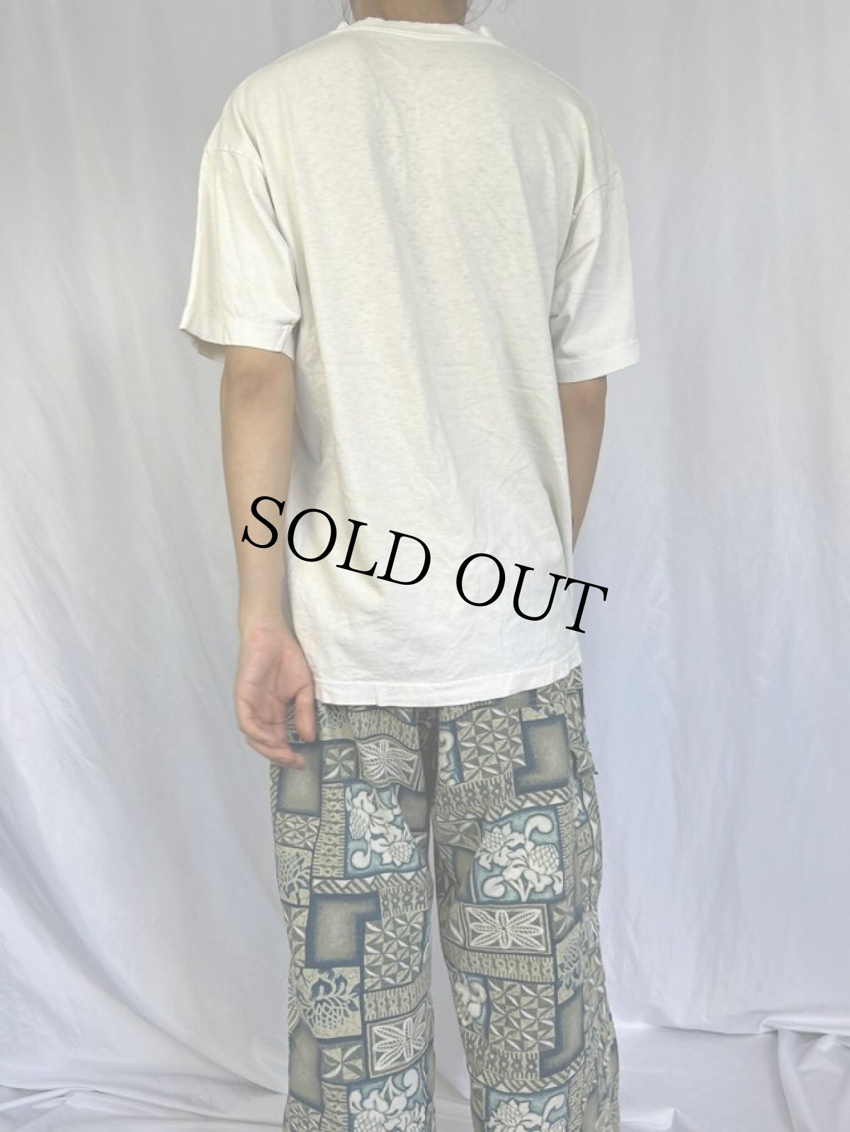 画像4: 90's SESAME STREET バート&アニー キャラクターパロディTシャツ (4)