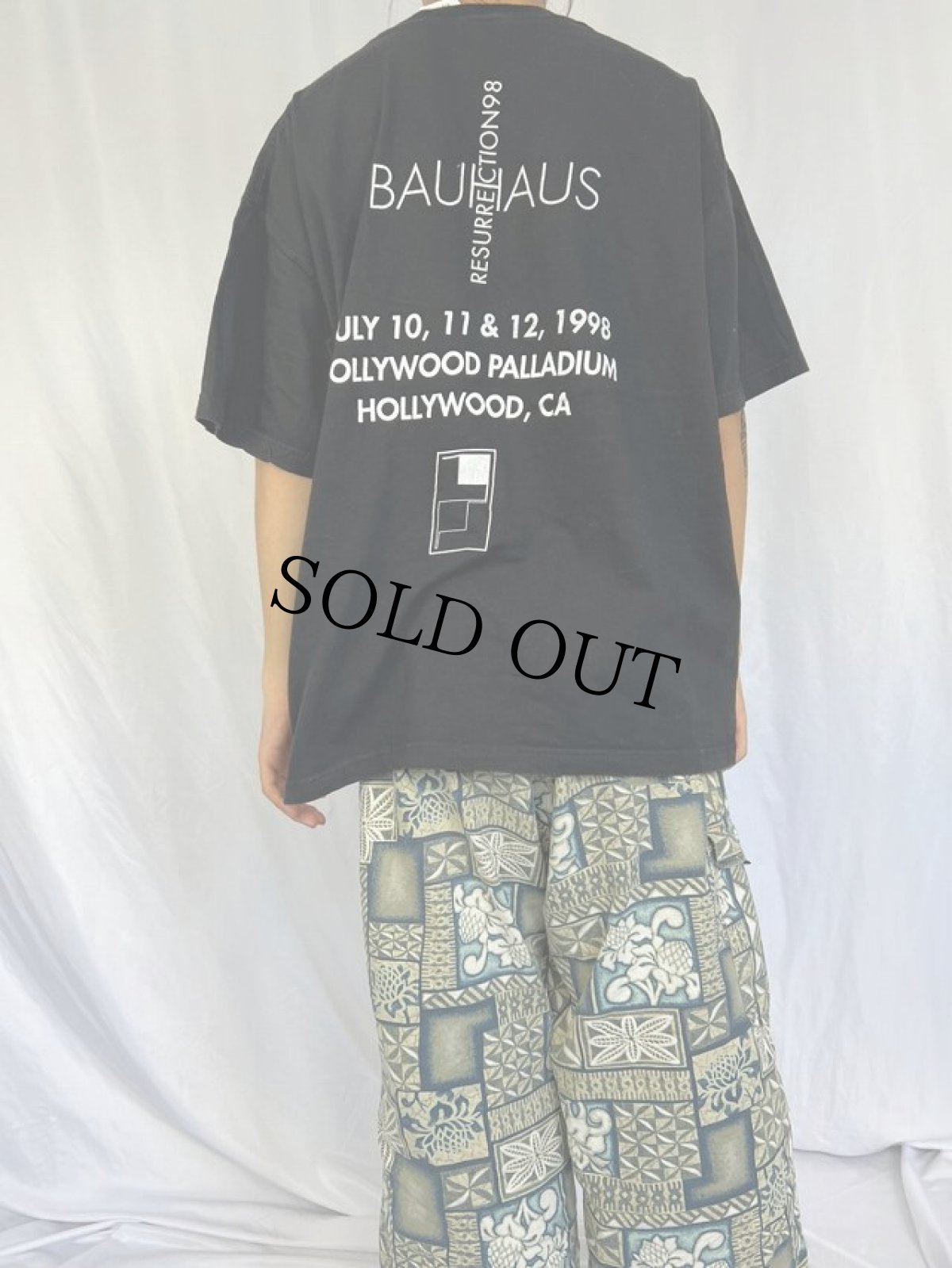画像4: 90's Bauhaus ロックバンドTシャツ DEADSTOCK XL (4)