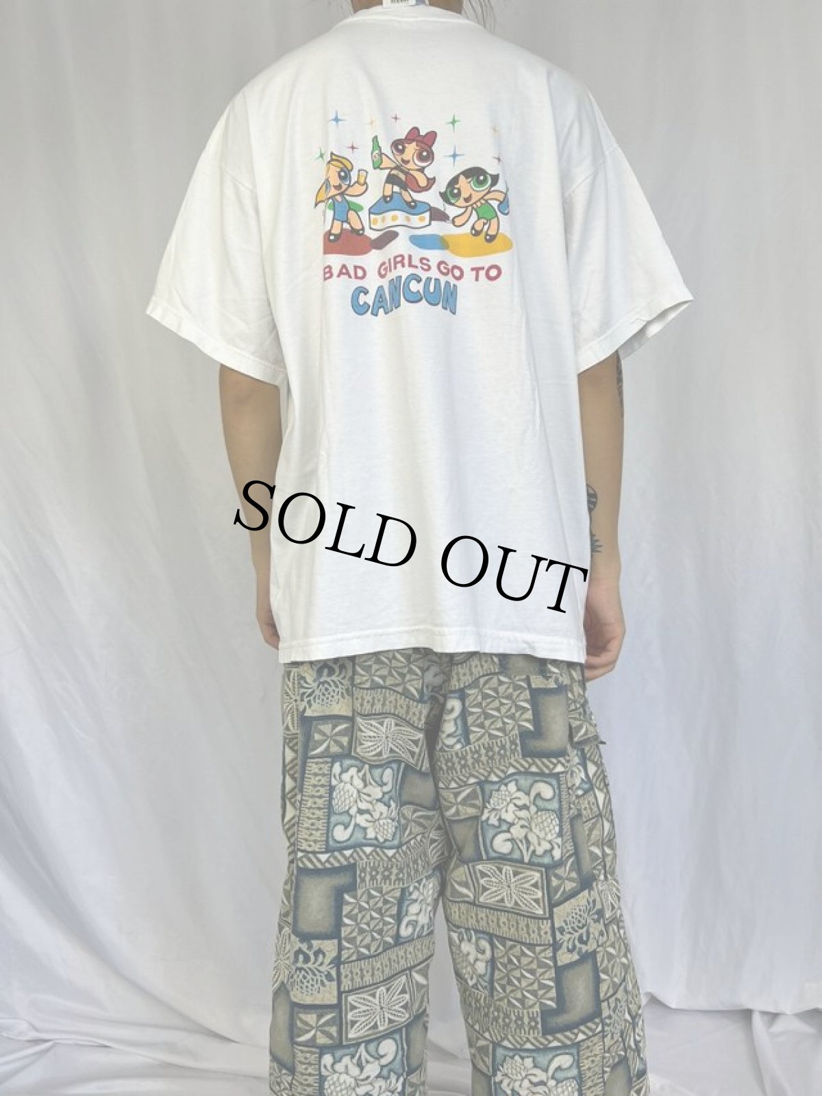 画像4: The Powerpuff Girls キャラクタープリントTシャツ XL (4)