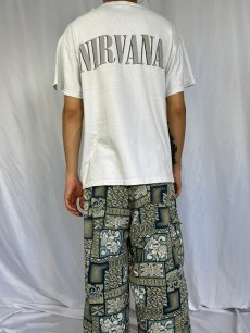画像4: NIRVANA ロックバンド フォトプリントTシャツ M (4)