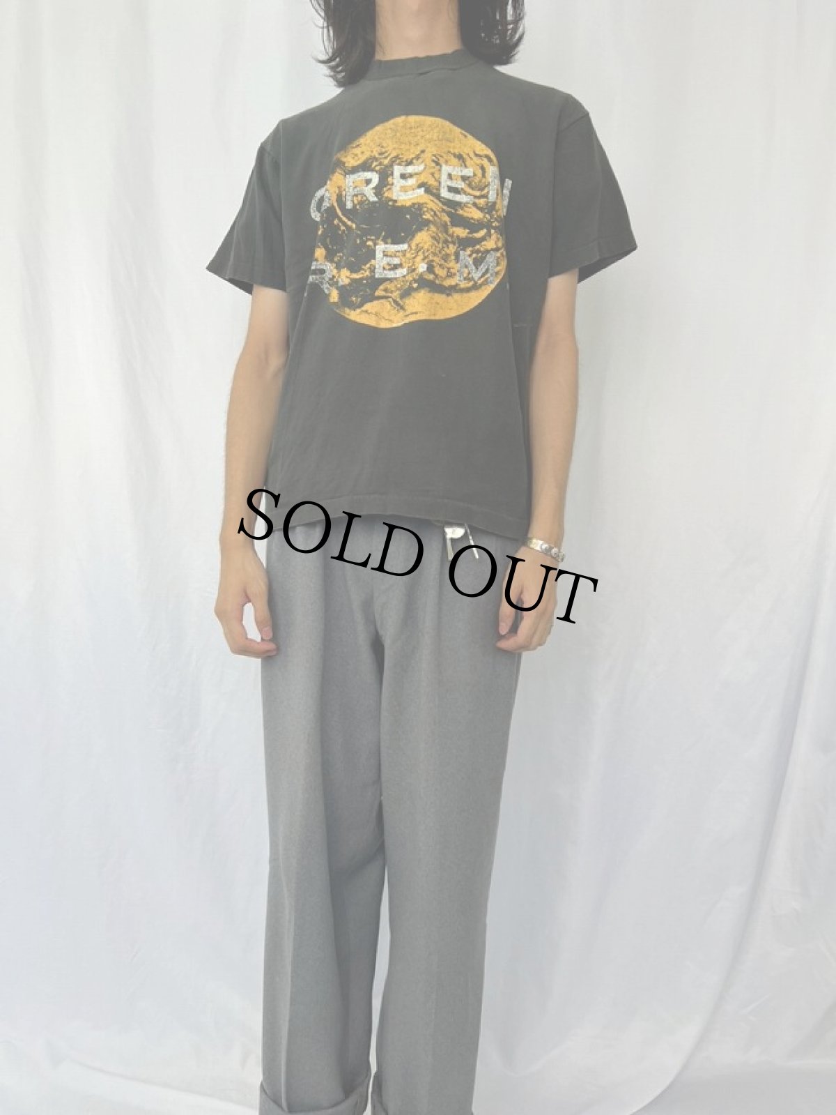 画像2: 90's R.E.M. USA製 "You Are The Everything" オルタナティブロックバンドTシャツ L (2)