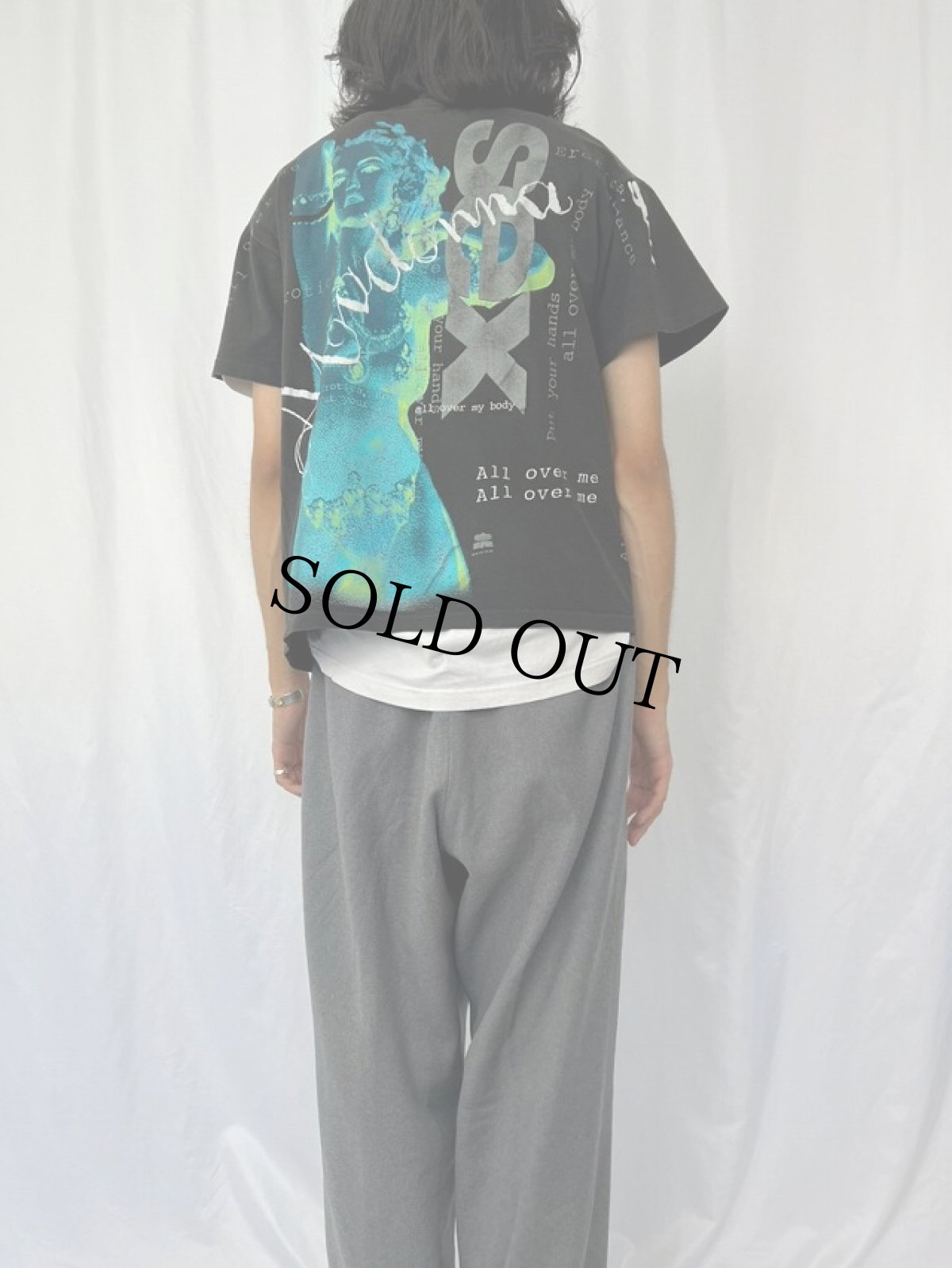 画像4: 90's MADONNA "SEX" 大判プリントTシャツ L (4)
