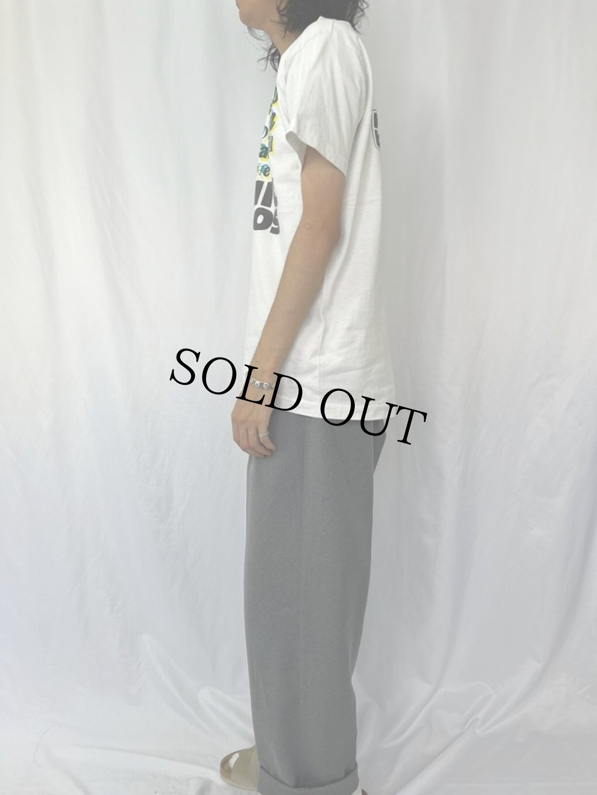 画像3: 90's USA製 COSMIC PSYCHOS "Self Totalled" パンクロックバンドTシャツ L (3)