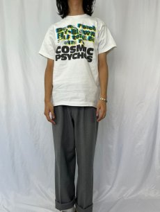 画像2: 90's USA製 COSMIC PSYCHOS "Self Totalled" パンクロックバンドTシャツ L (2)
