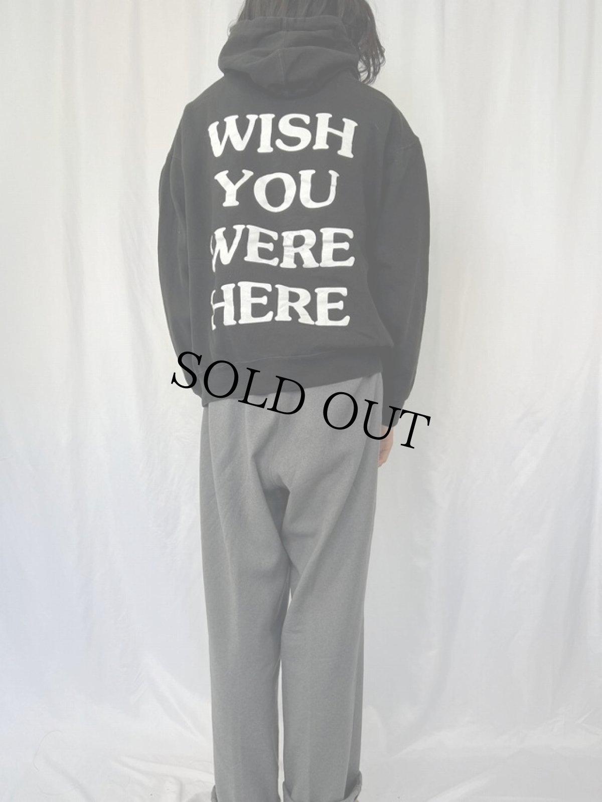 画像4: Travis Scott ASTROWORLD "WISH YOU WERE HERE" ラッパーツアー 刺繍スウェットフーディー (4)