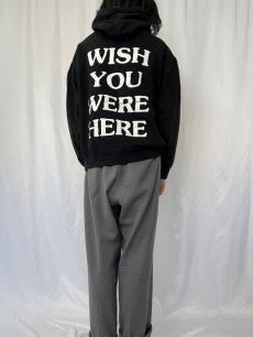 画像4: Travis Scott ASTROWORLD "WISH YOU WERE HERE" ラッパーツアー 刺繍スウェットフーディー (4)