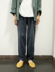 画像2: 90's Levi's SILVERTAB USA製 "LOOSE" ブラックデニムパンツ W31 (2)