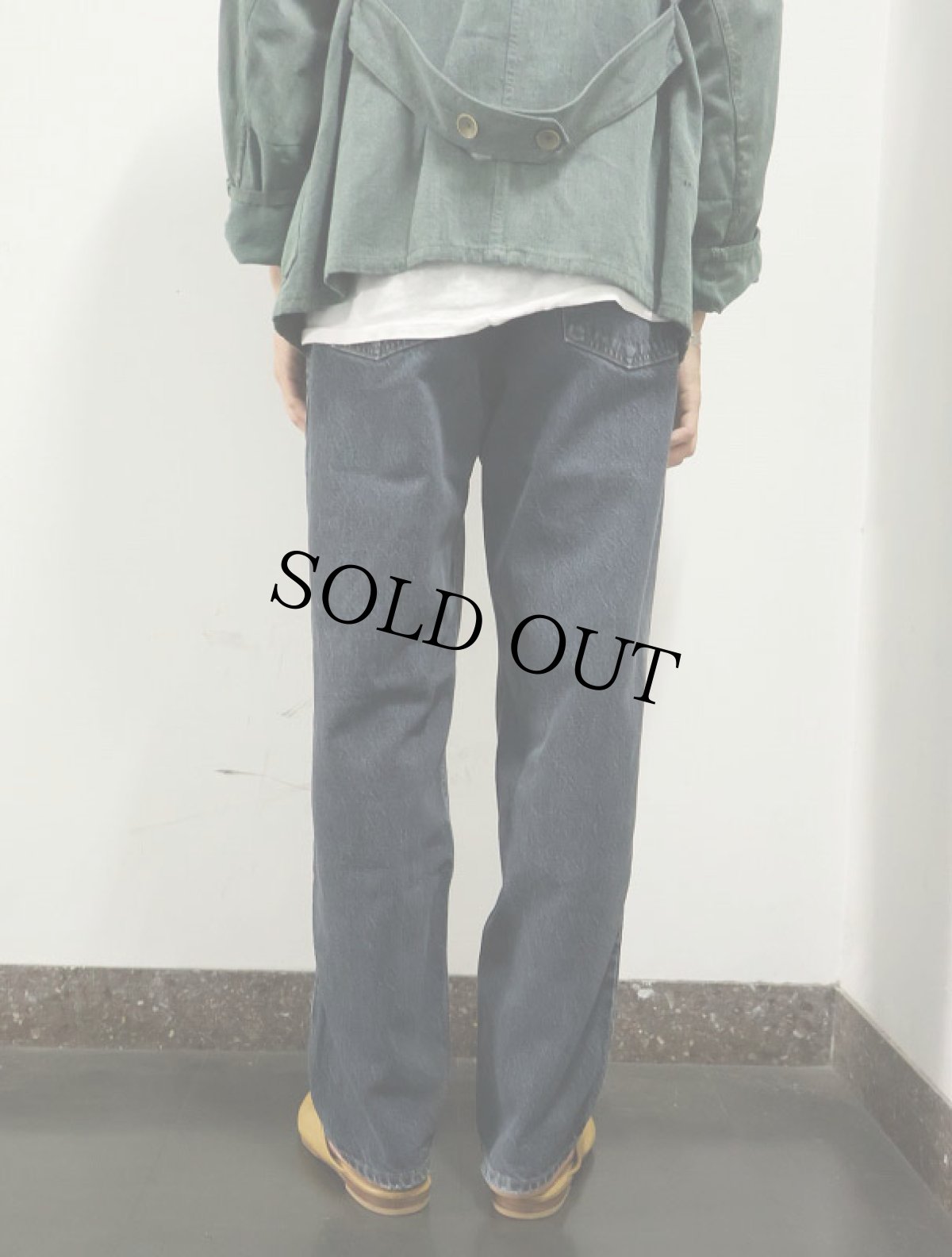 画像3: 90's Levi's SILVERTAB USA製 "LOOSE" ブラックデニムパンツ W31 (3)