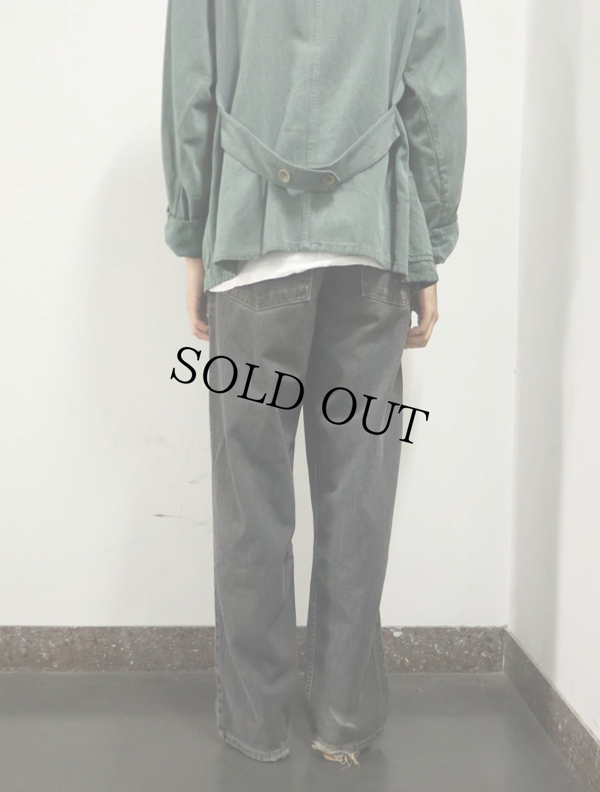 画像3: 2000's Levi's SILVERTAB "BAGGY" ブラックデニムパンツ W34 (3)