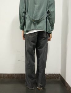 画像3: 2000's Levi's SILVERTAB "BAGGY" ブラックデニムパンツ W34 (3)