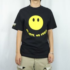 画像2: 2000's WWE "SMACKDOWN YOUR VOTE!" 投票促進キャンペーン プリントTシャツ BLACK M (2)