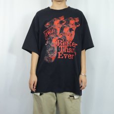 画像3: 90's nWo Wolfpac "Better Than Ever!" プロレスユニット プリントTシャツ BLACK XL (3)