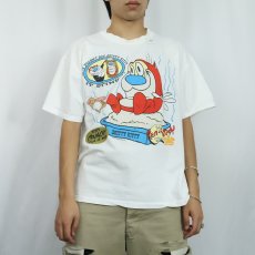 画像2: 90's Ren&Stimpy キャラクタープリントTシャツ (2)