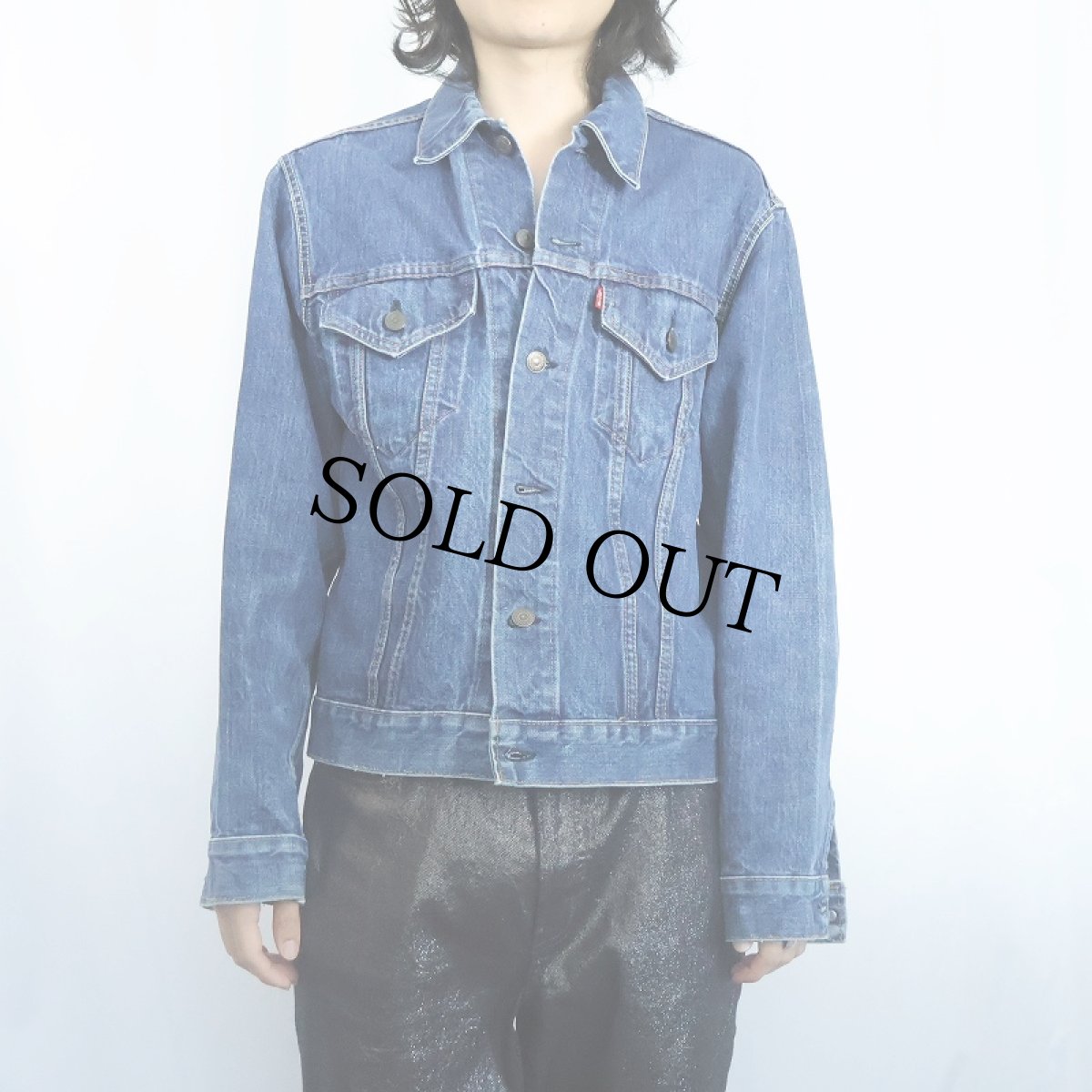 画像2: 70's Levi's 70505 USA製 デニムジャケット SIZE42 (2)