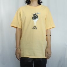 画像3: BEN&JERRY'S 食品メーカー プリントTシャツ M (3)