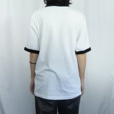 画像3: 2000's DC COMICS USA製 "BATMAN" キャラクタープリント リンガーTシャツ L (3)