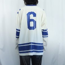 画像4: 60〜70's CHAMPION PRODUCTS INC USA製 メッシュアイスホッケーシャツ SIZE46 (4)