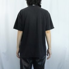 画像3: 2000's "SKATE LAIR" スカルプリントTシャツ BLACK L (3)