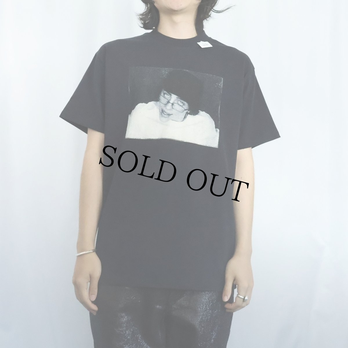 画像3: Billie Eilish ミュージシャンプリントTシャツ BLACK XL (3)