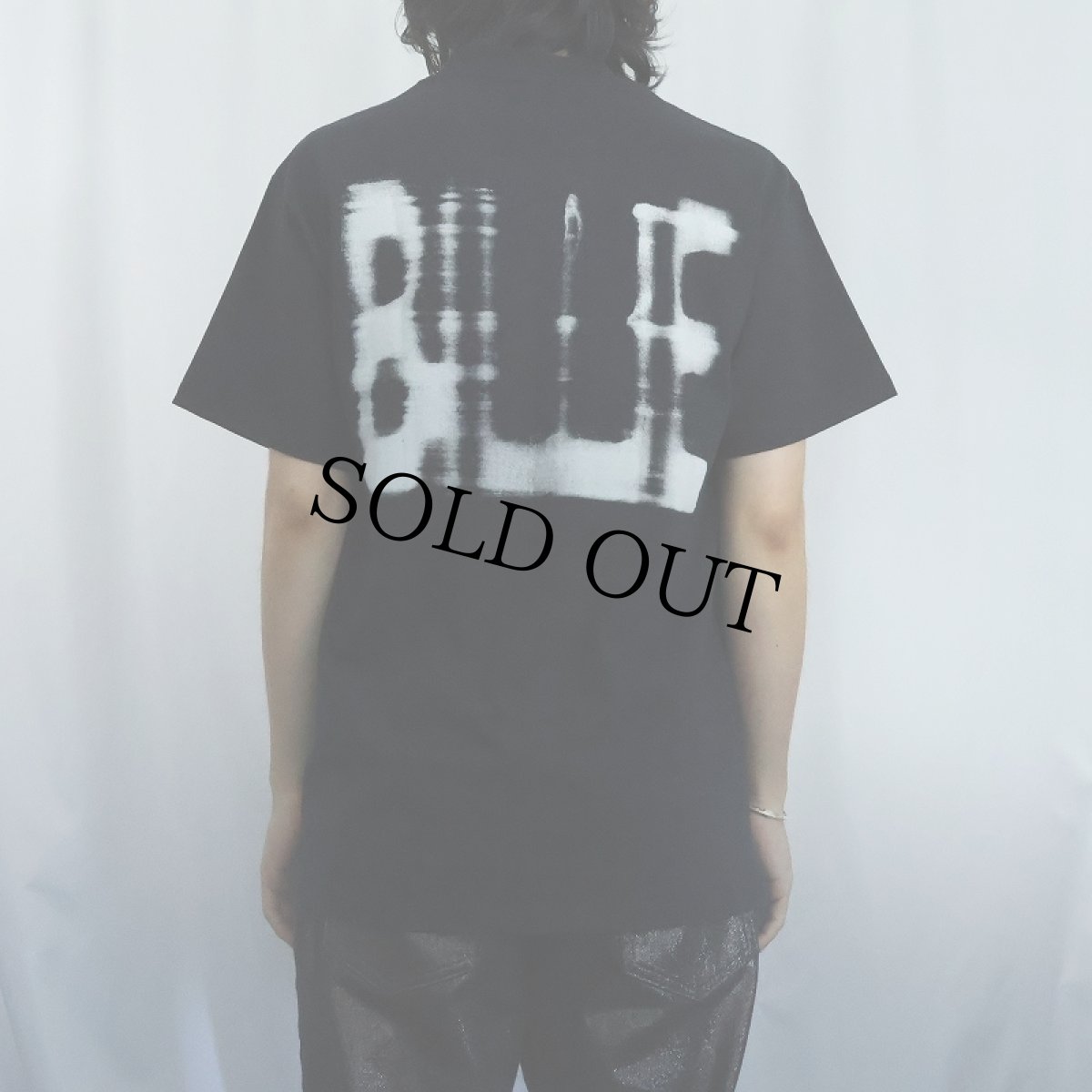 画像4: Billie Eilish ミュージシャンプリントTシャツ BLACK XL (4)
