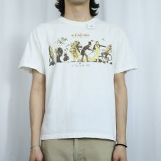 画像2: 2000's Genesis "A Trick of the Tail" ロックバンド アルバムプリントTシャツ M (2)