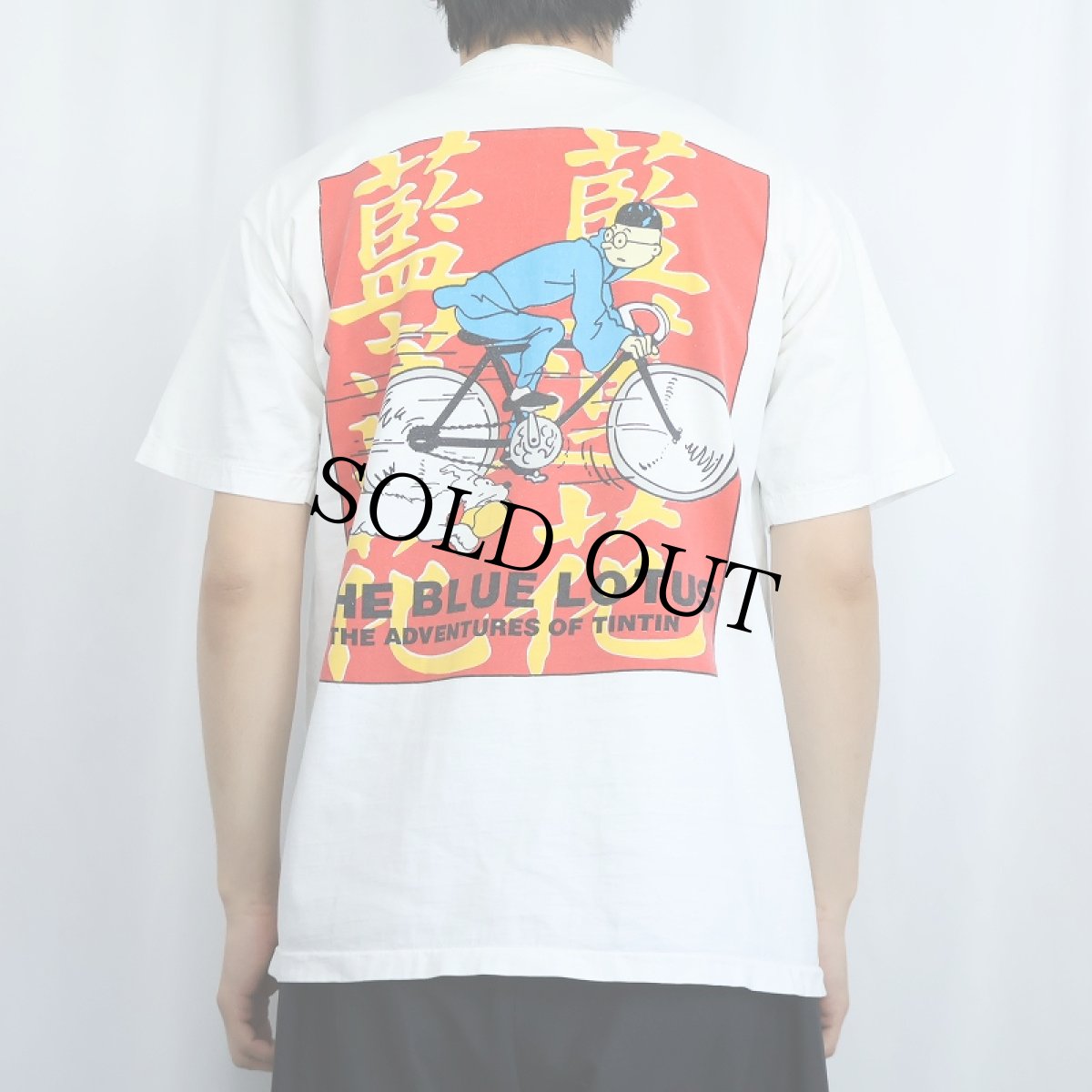 画像4: TINTIN タイタンの冒険 コミックプリントTシャツ (4)