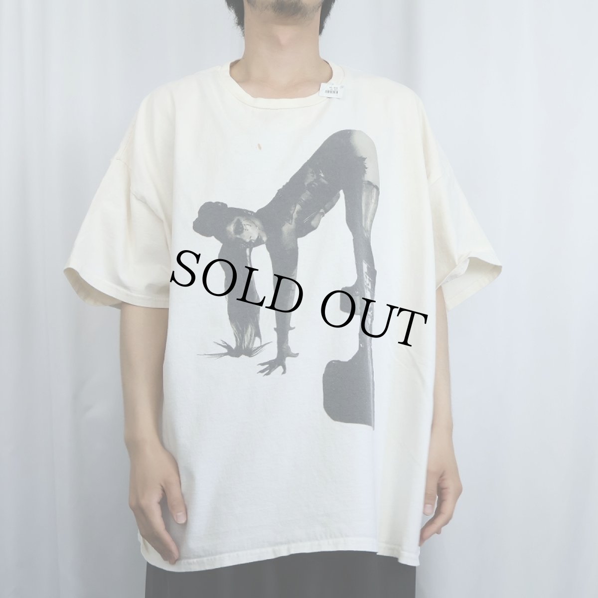 画像3: 2002 LADY GAGA "BE FREE" ミュージシャン ツアープリントTシャツ XXL (3)