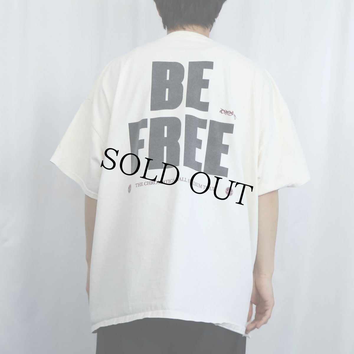 画像4: 2002 LADY GAGA "BE FREE" ミュージシャン ツアープリントTシャツ XXL (4)