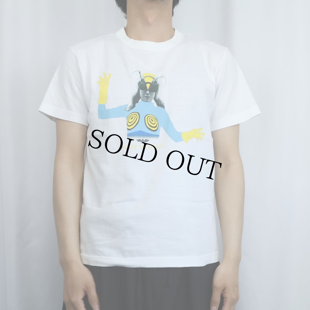 画像2: UNDERCOVER 仮面ライダー 蜂女 キャラクタープリントTシャツ S (2)