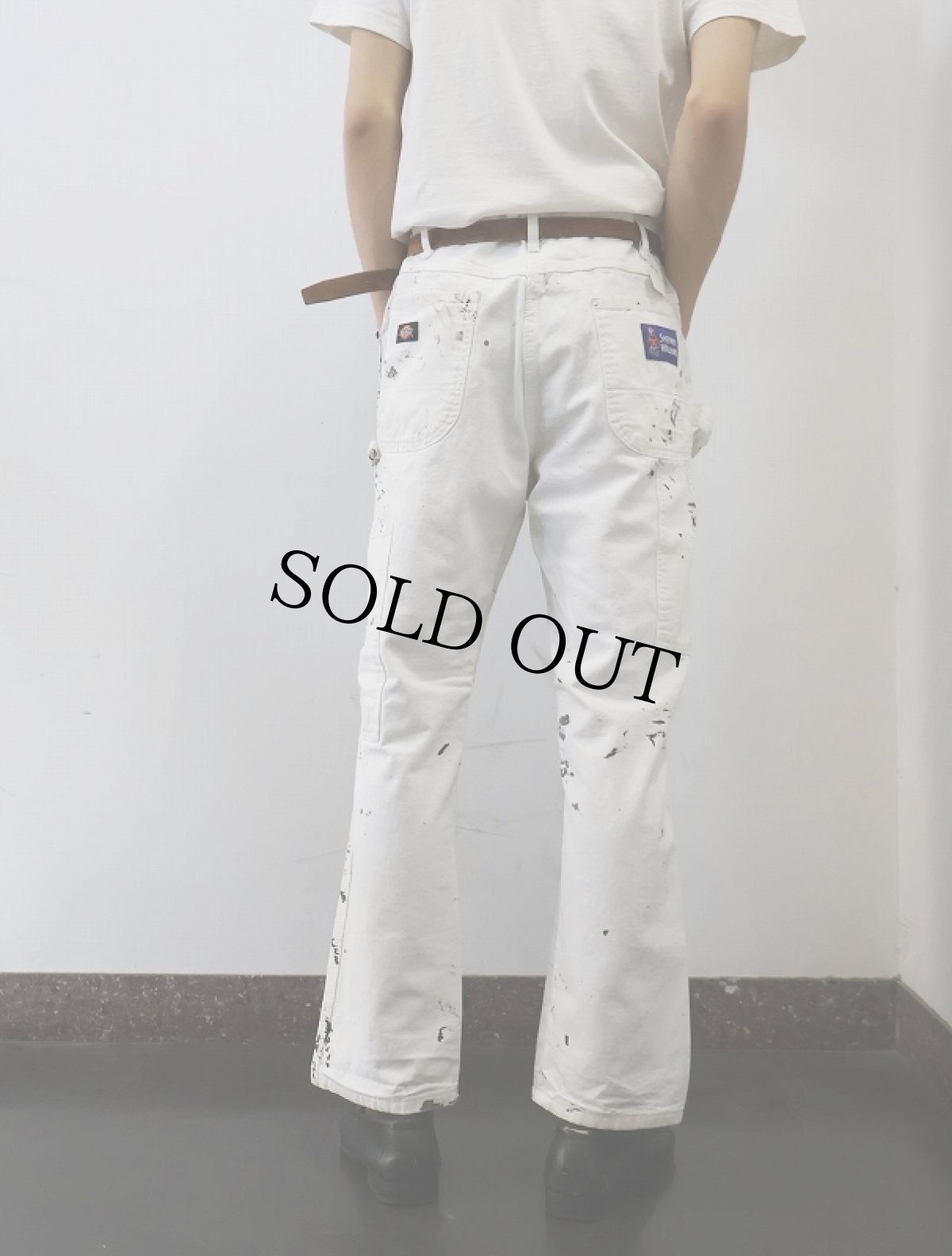 画像4: Dickies × SHERWIN WILLIAMS ペンキペイント ペインターパンツ W35 (4)