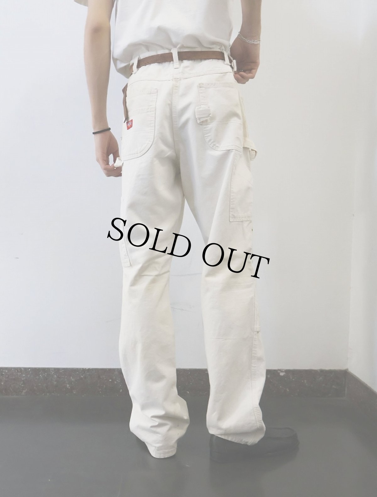 画像4: Dickies ダブルニー ペインターパンツ W33 (4)