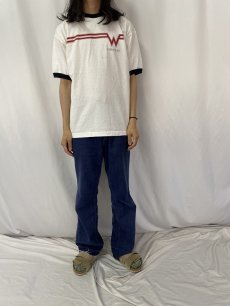 画像3: 90's Weezer USA製 "if it's too loud, turn it down" オルタナロックバンド リンガーTシャツ L (3)