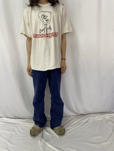 画像2: 90's RADIOHEAD "the bends" ロックバンドTシャツ XL (2)