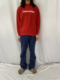 画像3: 90's Haagen-Dazs USA製 ロゴプリントスウェット XL (3)