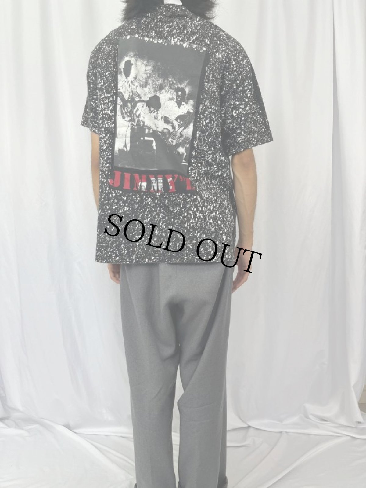 画像4: JIMMY'Z USA製  オールオーバープリントTシャツ XL (4)