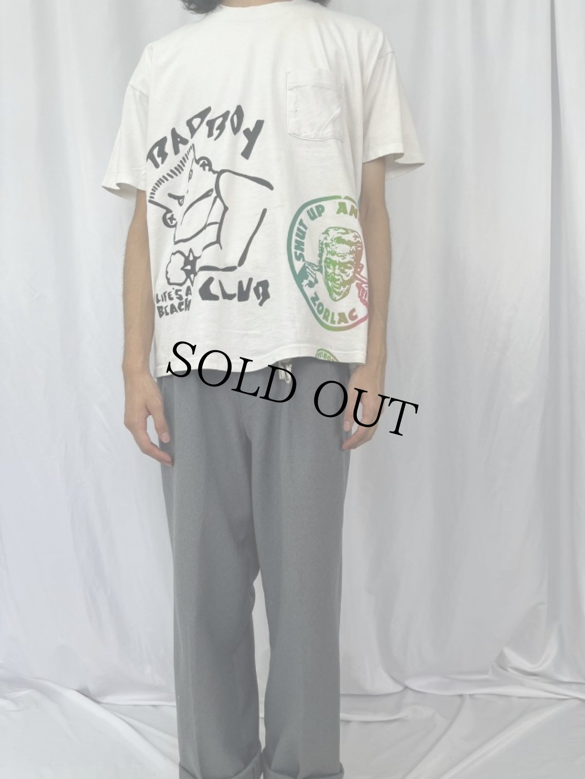 画像3: 90's BADBOY USA製 試し刷りTシャツ XL (3)