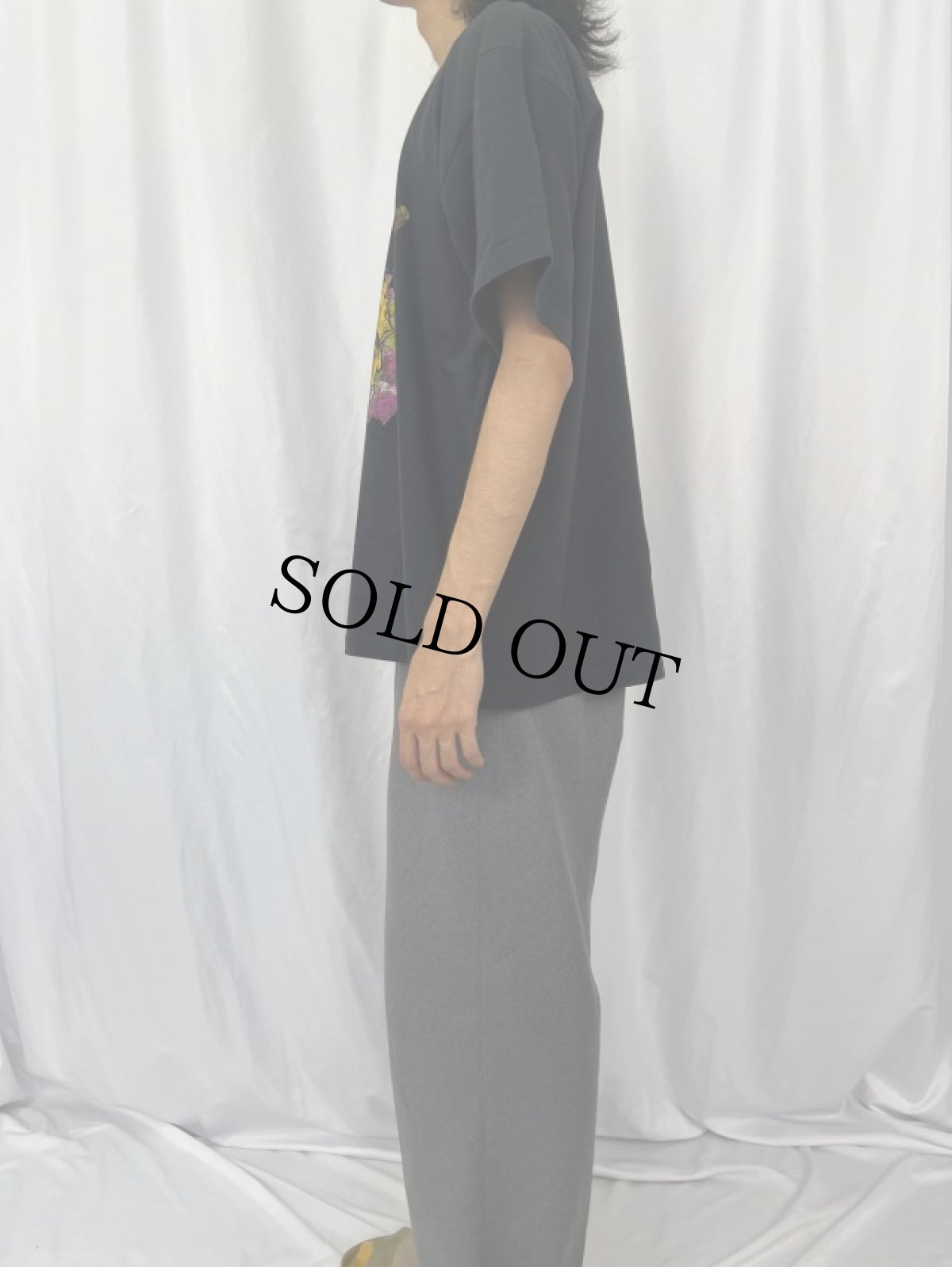 画像3: 90's PUSHEAD "HAND OF FEAR" グラフィックプリントTシャツ XL (3)