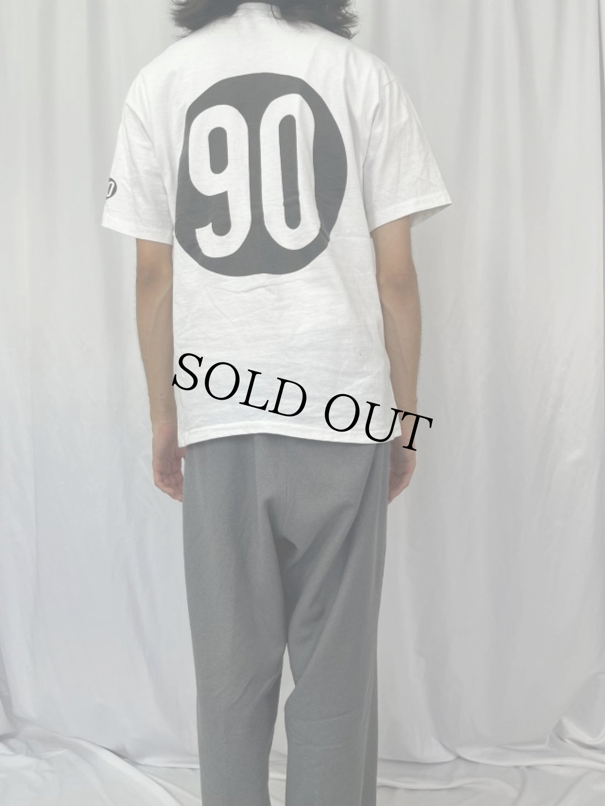 画像4: 90's NINETY USA製 スケートブランドTシャツ L (4)