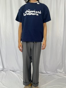 画像2: The Chemical Brothers ダンスミュージックユニットTシャツ XL (2)