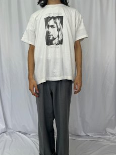 画像2: 90's KURT COBAIN USA製 "1967-1994" 追悼プリントTシャツ XL (2)