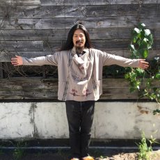 画像5: 【SALE】 ARIGATO FAKKYU "極 WIDE SHIRT" BEIGE 【M】 (5)