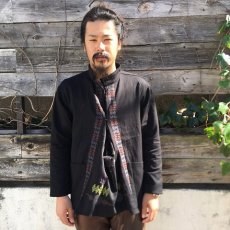 画像6: 【SALE】 ARIGATO FAKKYU "極 WIDE SHIRT" BLACK 【M】 (6)